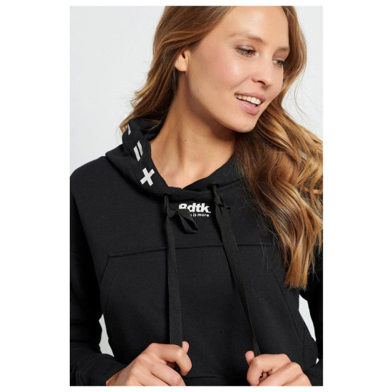 Bodytalk Γυναικείο φούτερ Crop Less is more